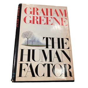 Graham Greene THE HUMAN FACTOR Simon and Schuster c. 1978 1st ed. DJ HB